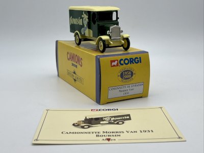 Camionnette Morris Van Boursin (1931) 1/46 Corgi