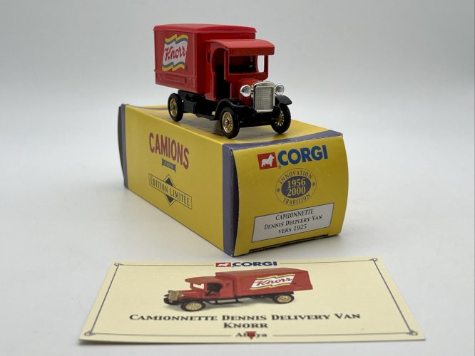 Camionnette Dennis Delivery Van Knorr (1925) 1/60 Corgi
