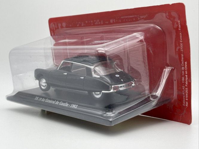  Citroën DS 19 Du Général De Gaulle (1963) 1/43 Atlas