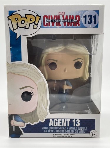  POP N°131 Marvel Captain America Civil War Agent 13