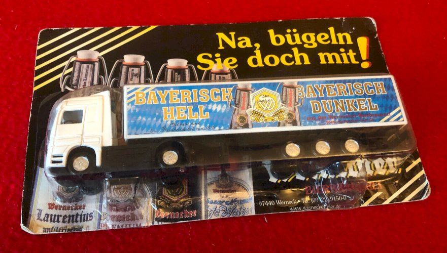  Semi-remorque Mercedes-Benz Wörkein GMBH 1/87 HO