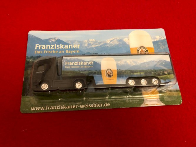  Semi-remorque Mercedes Actros Franziskaner 1/87 HO
