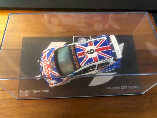  Peugeot 207 S2000 (2009) 1/43 Rally de Belgique 