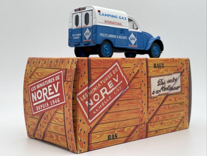  Citroën 2CV AZU Camping Gaz (1958) 1/43 Norev