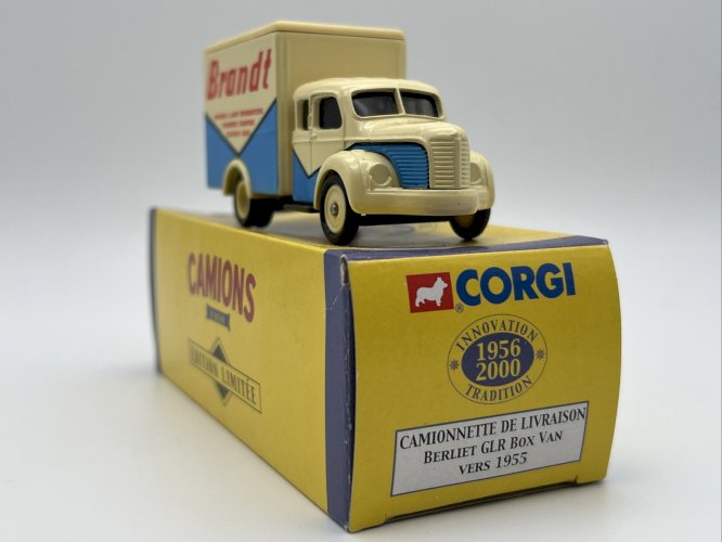  Berliet GLR Box Van Brandt 1/68 Corgi 