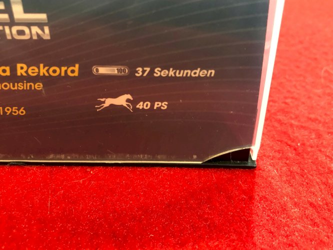  Opel Olympia Rekord Cabrio-Limousine (1954-1956) 1/43 Opel Collection 