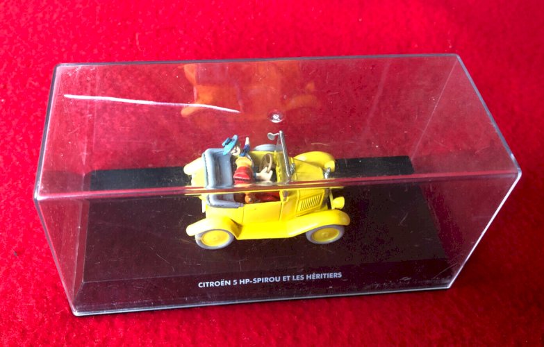 Citroën 5 HP Spirou et les héritiers 1/43 Atlas 