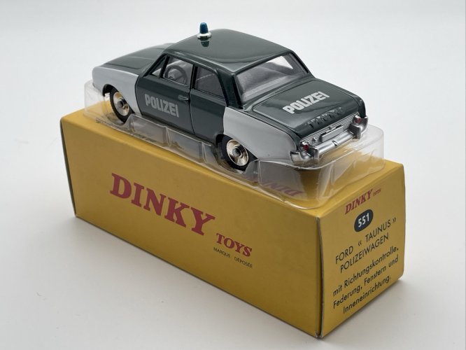  Ford Taunus Polizei 1/43 Dinky Toys Atlas 