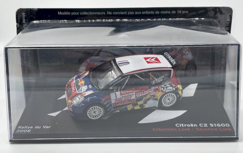  Citroën C2 S1600 2008 1/43 Rallye Du Var