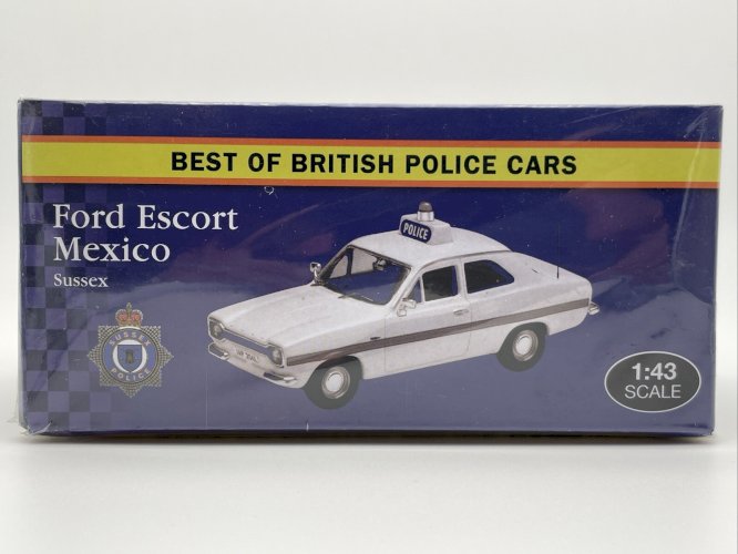  Ford Escort Mexico 1/43 Police Editions Atlas