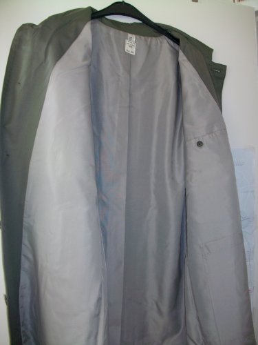IMPERMEABLE "PAR DESSUS" MILITAIRE - FOURRE