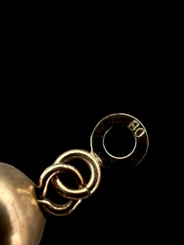 Important bracelet couture vintage Pampille Cristal Swarovski Gouttes Retro Chic