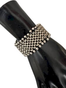 Important bracelet gourmette ancien XIXe siècle unisexe Vintage collection