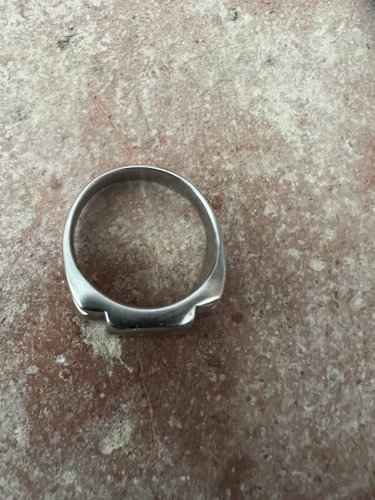 Importante chevalière avec initiale " RB" Vintage ancien époque art déco 1925