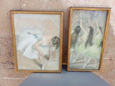 Impressions d’art d’après Edgar Degas – Les Danseuses 