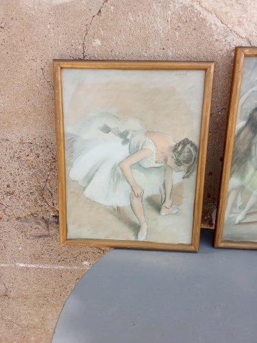 Impressions d’art d’après Edgar Degas – Les Danseuses 