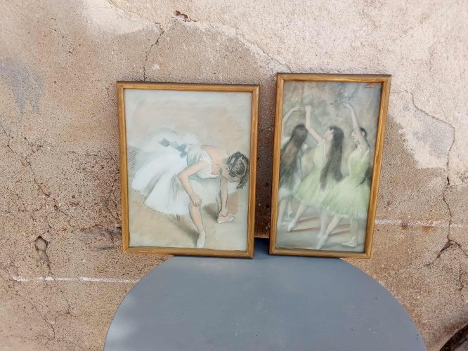 Impressions d’art d’après Edgar Degas – Les Danseuses 