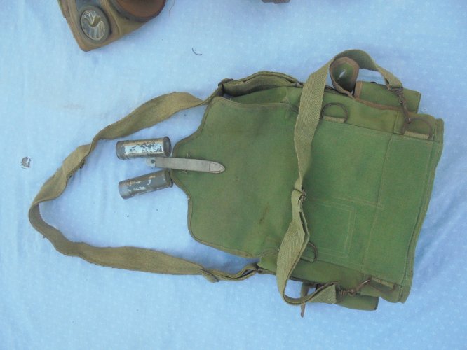 masque a gaz  francais de 2 guerre complet