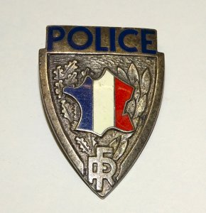 - POLICE KEPi INSIGNIA Enamel ARTHUS BERTRAND PARIS MILITARIA COLLECTION D