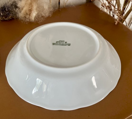 Intemporel - Lot n° 10 Bis - 2 assiettes calottes California - Deshoulières - Limoges