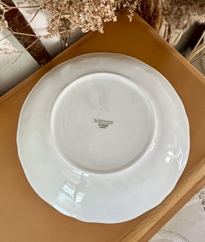 Intemporel - Lot n° 18 - Plat de service creux California - 28,5 cm - Deshoulières - Limoges