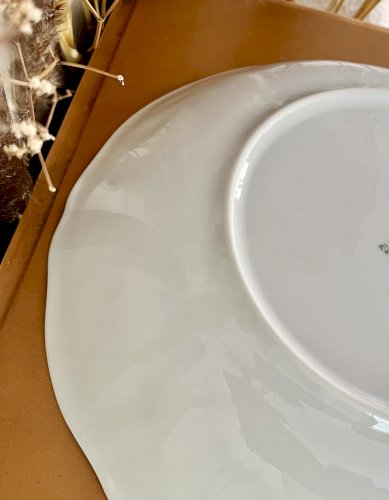 Intemporel - Lot n° 18 - Plat de service creux California - 28,5 cm - Deshoulières - Limoges