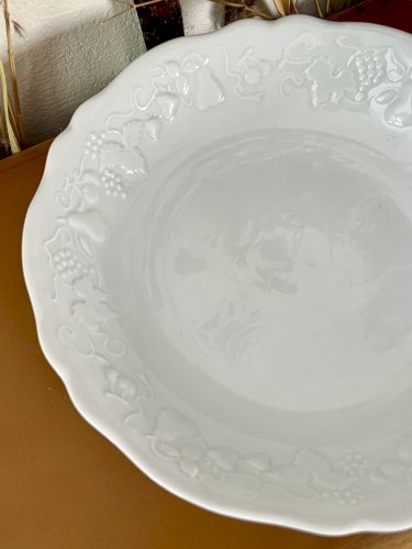 Intemporel - Lot n° 18 - Plat de service creux California - 28,5 cm - Deshoulières - Limoges