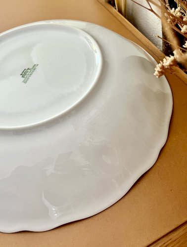 Intemporel - Lot n° 18 - Plat de service creux California - 28,5 cm - Deshoulières - Limoges