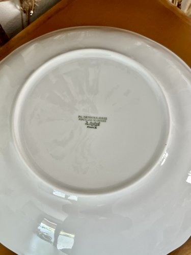 Intemporel - Lot n° 18 - Plat de service creux California - 28,5 cm - Deshoulières - Limoges