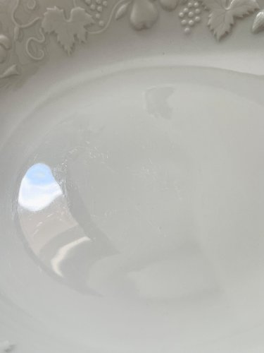 Intemporel - Lot n° 18 - Plat de service creux California - 28,5 cm - Deshoulières - Limoges