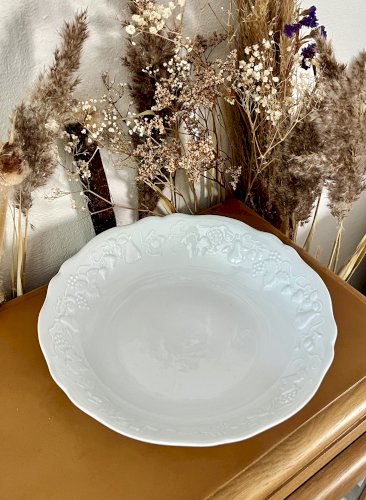 Intemporel - Lot n° 18 - Plat de service creux California - 28,5 cm - Deshoulières - Limoges