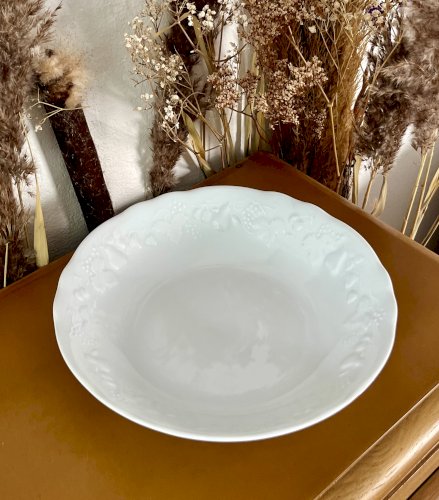 Intemporel - Lot n° 20 - Plat de service creux California - 25 cm - Deshoulières - Limoges