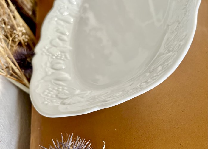Intemporel - Lot n° 25 - Plat à poisson California - 56 cm - Deshoulières - Limoges