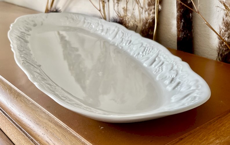 Intemporel - Lot n° 25 - Plat à poisson California - 56 cm - Deshoulières - Limoges