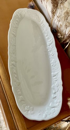 Intemporel - Lot n° 25 - Plat à poisson California - 56 cm - Deshoulières - Limoges
