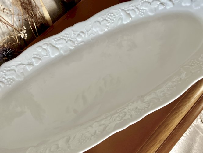 Intemporel - Lot n° 25 - Plat à poisson California - 56 cm - Deshoulières - Limoges