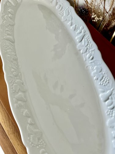 Intemporel - Lot n° 25 - Plat à poisson California - 56 cm - Deshoulières - Limoges