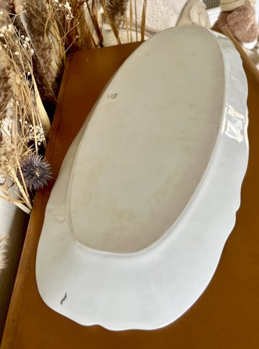 Intemporel - Lot n° 25 - Plat à poisson California - 56 cm - Deshoulières - Limoges