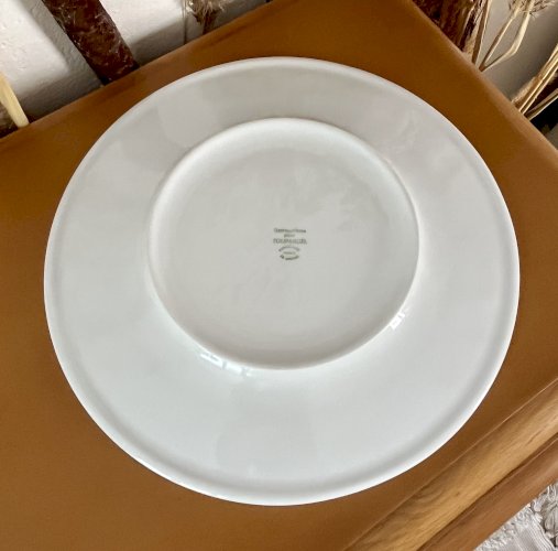 Intemporel - Lot n° 26 - Plat de présentation California - 26,7 cm - Deshoulières - Limoges