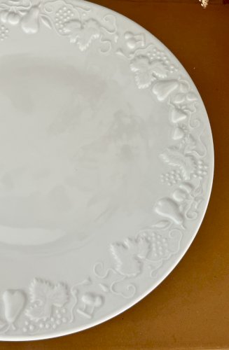 Intemporel - Lot n° 26 - Plat de présentation California - 26,7 cm - Deshoulières - Limoges
