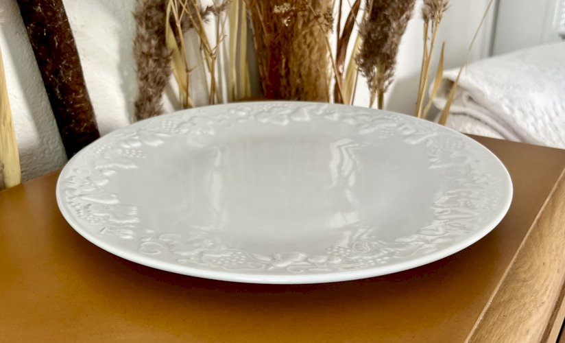 Intemporel - Lot n° 26 - Plat de présentation California - 26,7 cm - Deshoulières - Limoges
