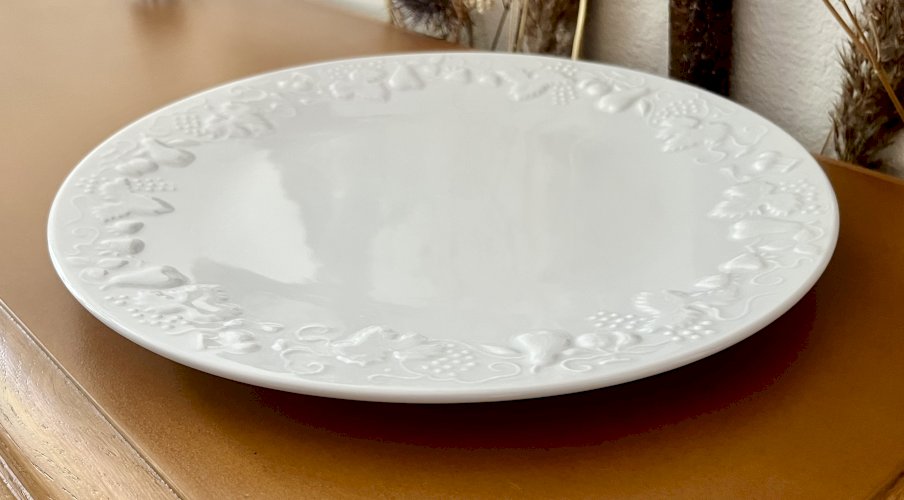 Intemporel - Lot n° 26 - Plat de présentation California - 26,7 cm - Deshoulières - Limoges