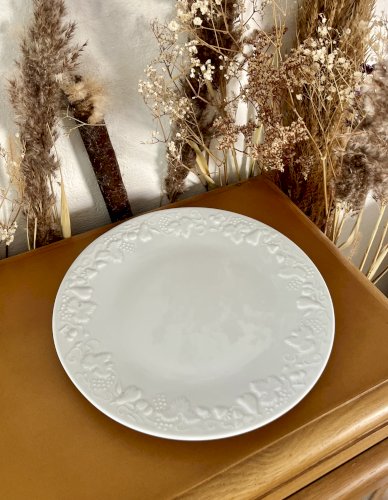 Intemporel - Lot n° 26 - Plat de présentation California - 26,7 cm - Deshoulières - Limoges