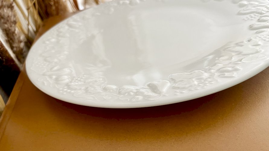 Intemporel - Lot n° 27 - Plat de présentation California - 26,8 cm - Deshoulières - Limoges