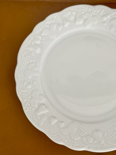 Intemporel - Lot n° 33 - 4 assiettes à dessert California - 22 cm - Deshoulières - Limoges 