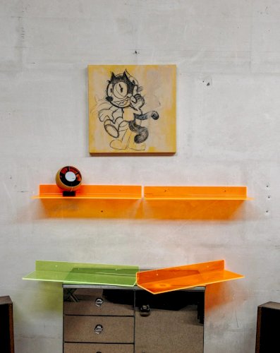 Isabelle, le lot d'étagères en plexiglass N°208