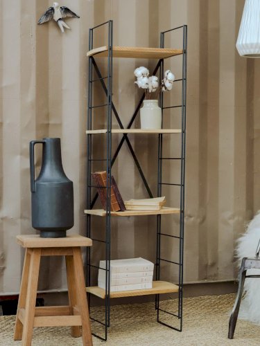Isabelle, l'étagère en métal et bois N°182