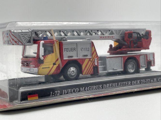 Iveco Magirus Drehleiter DLK 23-12 Pompier 1/72 Del Prado