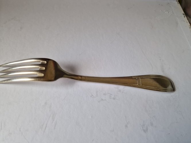 J B ORBRILLE : Ménagère de Table en Métal Argenté 37 Pièces ART DECO