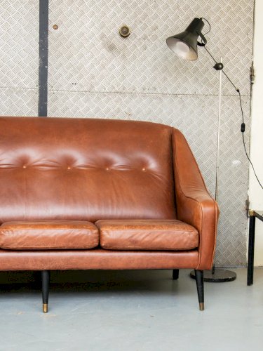 Jacques, le canapé en cuir N°66